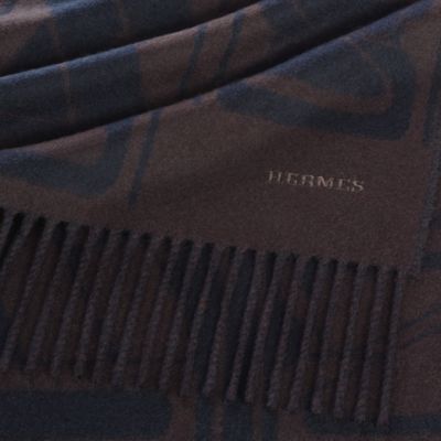 パープル - レディス カシミヤショール＆ストール | Hermès - エルメス